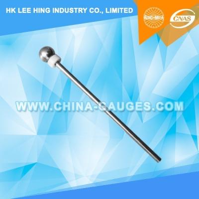 China 12.5 mm Test Sphere with Handle of DIN 40050 for sale