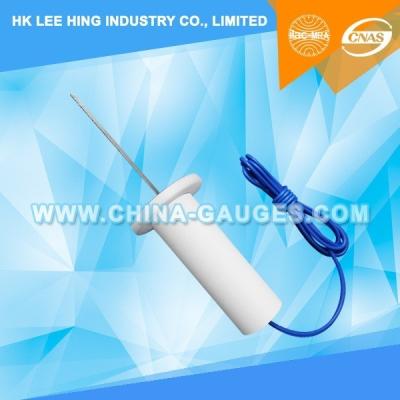 China Socket-outlets Protection Accessibility Probe Test Pin with 20N Force of IEC60884 for sale