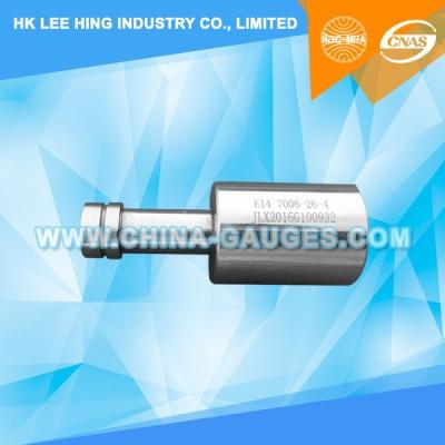 China IEC60061-3: 7006-26-4 E14 Not Go Gauges for Screw Threads of Lampholders for sale