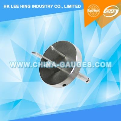 China AS/NZS 3112 Figure 3.6 Device for Checking The Resistance to Lateral Strain (Three-Pin Gauge) for sale