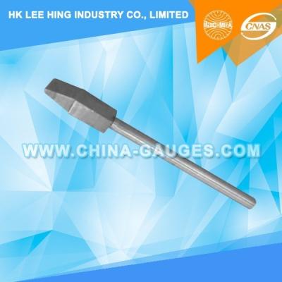 China Detail of scratching tool tip of IEC60335-2-24 for sale