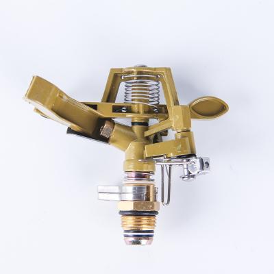 China Impact plastic brass sprinkler for irrigation for sale