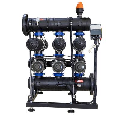 China Plastic Backwash Disc Filter Automated Drip Irrigation System for sale