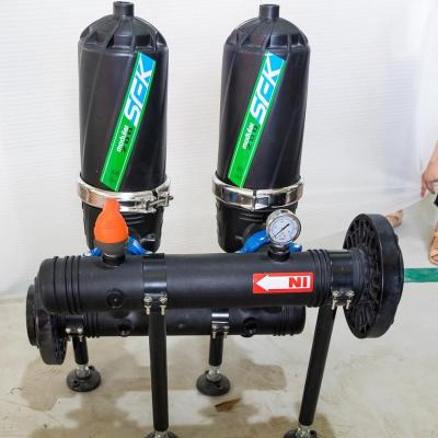 China Goteo de por de sistemas de riego automatic agriculture drip irrigation backwash water filter 3 for sale