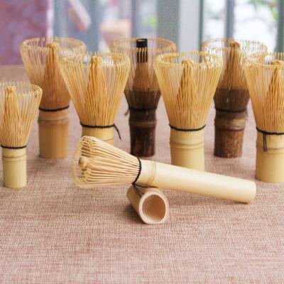 China Viable Customize Bamboo Matcha Green Tea Powder Beater Export To Japan White Bamboo Matcha Beater for sale