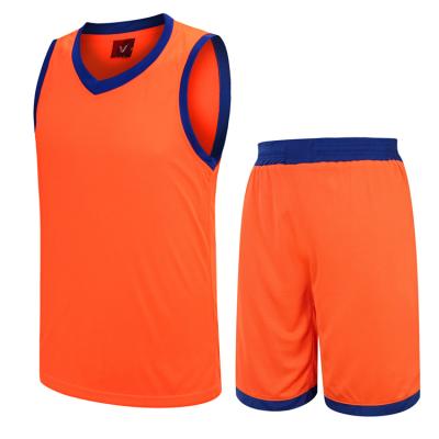 China Breathable 2019 CUSTOM SUBLIMATED MEN'S LATEST BEST BASKETBALL JERSEY DESIGN ORANGE JERSEY UNIFORMS FOR SPORT for sale