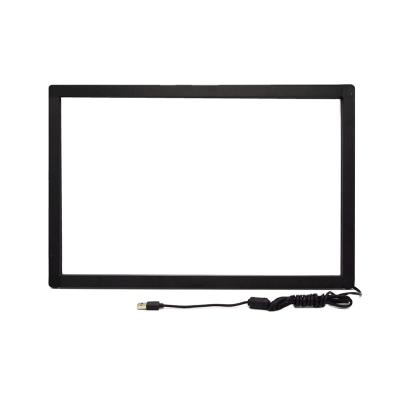 China 37 inch transparent interactive touch screen kiosk for indoor whiteboard for sale