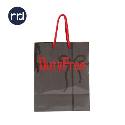 China RRD Recyclable Wholesale Gift Bag Tissue Paper Bag Kraft Paper Shopping Bag for sale