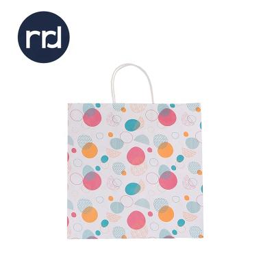 China 2020 RR Donnelley Recyclable High Quality Shopping Bag Gift Bags Paper Bag Custom Print With Logo for sale