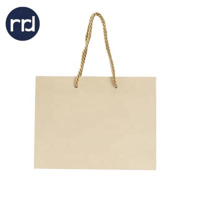 China RR Donnelley Recyclable Gift Paper Lunch Bag High Quality Gift Shopping Bag For Store for sale