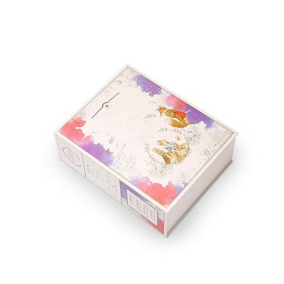 China 2021 Fresh And Fashionable Custom Recyclable Custom Cosmetics Boxes RRD for sale