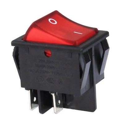 China Factory Supply Attractive Price On Off Color Rocker Switch SS31-RBIWQ-RD40-L02-R for sale