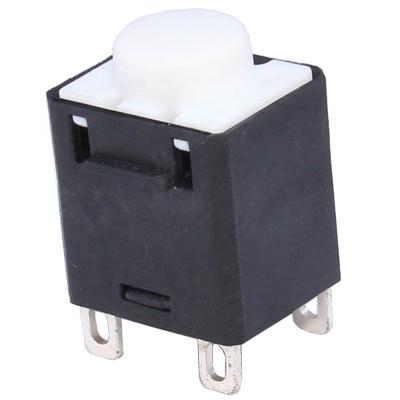 China Momentary 1NO1NC illuminated push button switch rating 16A 125VAC 10A 250V~T85 dpst sliding contact for sale