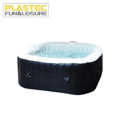 China 2 4 Person Portable Inflatable SPA For Home Indoor Outdoor Massage Whirlpool Garden Use Easy Setup 165 x 165 x 68cm for sale