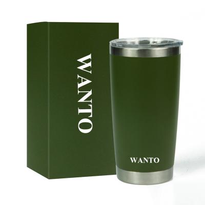 China Sustainable Wan To 20oz 30oz Custom Wholesale Stainless Steel Beer Tumbler for sale