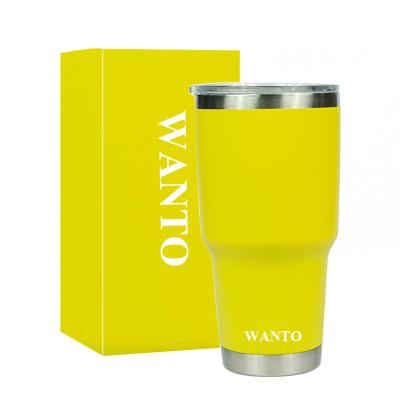 China Sustainable Wan To 30oz Big Friend Stainless Steel Eco Tumbler With Custom Logo for sale