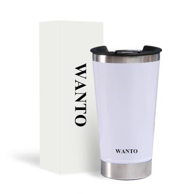 China Sustainable Wan To Stainless Steel Vacuum Insulated Tumbler With Beer Opener for sale