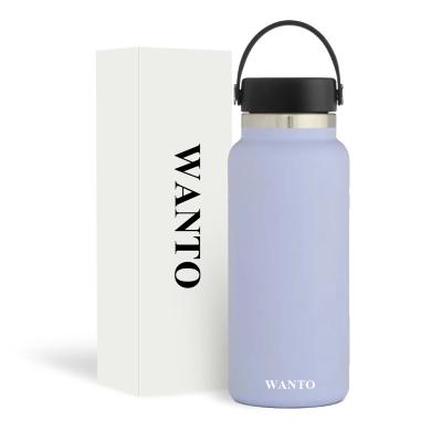 China PORTABLE Wan To Double Wall Thermal Sports Stainless Steel Vacuum Insulated Flask for sale