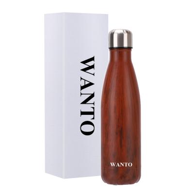 China Sustainable Wan In BPA Free Cola Stainless Steel Eco Friendly Water Bottle for sale