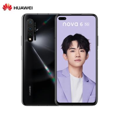 China new original Huawei 5G nova 6 cell phones 5G 8GB+128GB 6.57 inch EMUI 10.0.1 Smartphone for sale