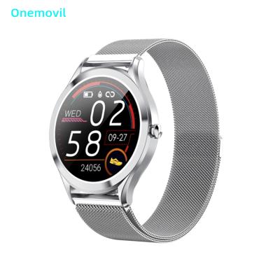 China Original MK10 Android Touch Screen Smart Watch 1.3 Inch Full Page Touch Sports Smart Wristband for sale