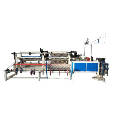 China Automatic Diamond Chain Link Wire Mesh Used Wire Mesh Fence Weaving Machine With Factory Price for sale