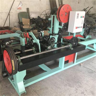 China Twisted Building Material Stores Double Barbed Wire Fence Making Machine With Cheap Price for sale