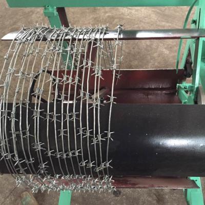 China Barbed Wire Making High Efficiency Best Price Sing Twist Barbed Wire Fence Making Machine for sale