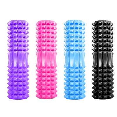 China Yoga Exercise Crescent Yoga Column 45*14 Wholesale Cheap Yoga Foam Roller Fitness Relax Aid Hollow Roller for sale