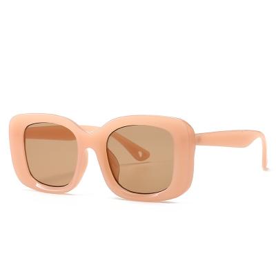 China Newest 2021 newest 2021 women's luxury big frame rectangle shades square sunglasses UV400 wholesale for sale