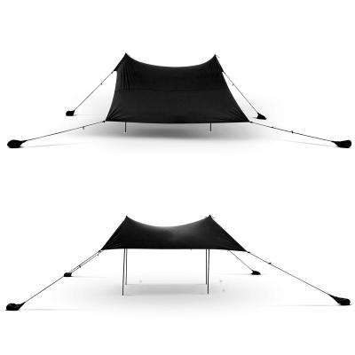 China Straight Tying Type LS Family Outing Pop Up Beach Tent Sun Shade Shelter Summer Beach Pop Up Tent for sale