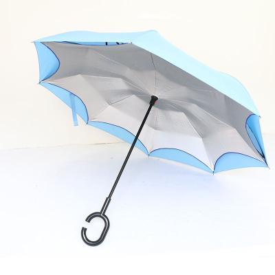 China Modern LS Rain Shadder Umbrella, Compact Folding Reverse Umbrella, Auto Open Narrow Reverse Umbrella for sale