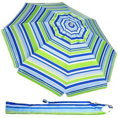 China LS Outdoor Beach Umbrella Coffee Base Umbrella Summer Beach Umbrella Modern Outdoor Garden Umbrella for sale