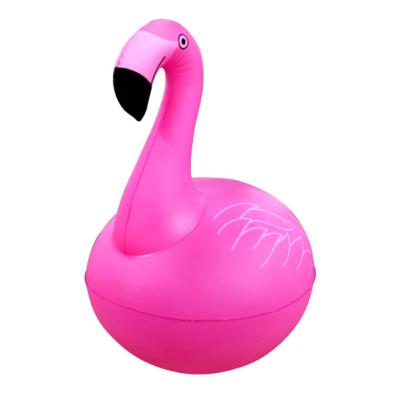 China PVC Inflatable Flamingo Pool Toy With Solar LED Glow In The Inflatable Pool Toy Solar Floating Pool Lights 2022 Summer Dark Fun for sale