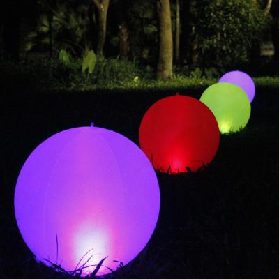 China Newest IP68 Waterproof Floating Garden Pool LED Mood Light LED Illuminated Solar Pond Ball Light for sale