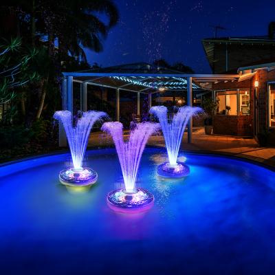 China IP68 Waterproof Pool Color Modes Changing Flash Fountain Lights For Swimming Pool Lake for sale