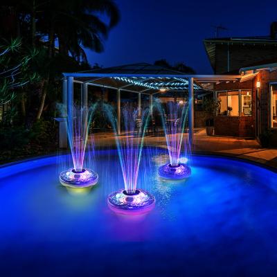 China Park Fountain IP68 RGBW IP68 Waterproof Pool Pond Dancing Light Customized Musical Water Fountain Led Party Light for sale