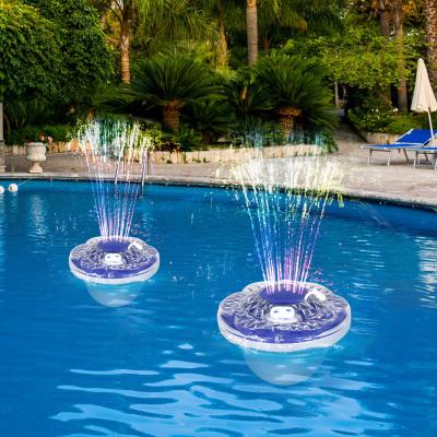 China Pool RGB Led Underwater Fountains Light Up Show Color-Changing LED Pool Lights IP68 Bath Toy for Outdoor Garden Pool for sale