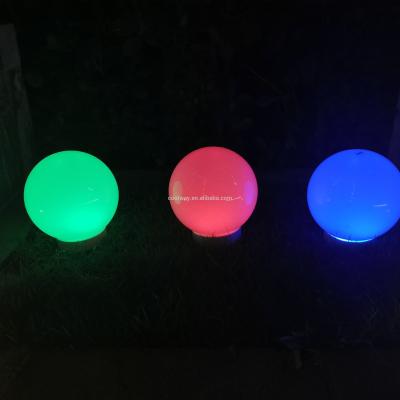 China Newest CE EMC solar light swimming pool ball floating chlorinator for swimming pool multi color CT700S for sale