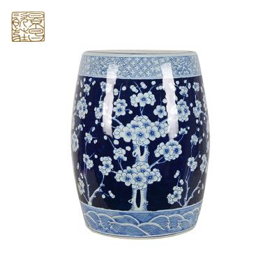 China Storage Made In China Exquisite Living Room Cafe Decorations Ceramic Park Chair Stool for sale