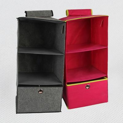 China Folding Royalunion Fabric Organizer Storage Box , Clothes Boxes Storage Organizer E002720 for sale