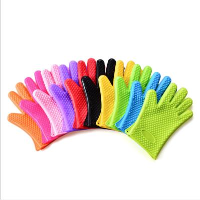 China Traditional Silicone Oven Cooking Gloves Silicone, Food Grade Silicone Royalunion Gloves RUJ05073 for sale