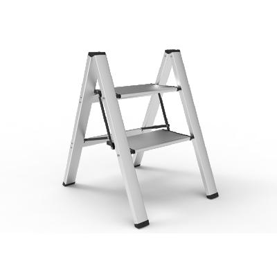 China Folding Ladders Royalunion Small Multi Purpose Industrial Aluminum Extendable Ladder , 1AA Type Household Ladders for sale