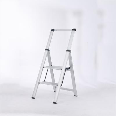 China Royalunion New Good Quality Folding Ladders Telescopic Folding Ladder , Attic Telescopic Hinged Ladders for sale