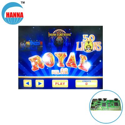 China HIGH QUALITY royal metal series wms game board NEW and royal 3 in 1 slot casino game board in hot sale for sale