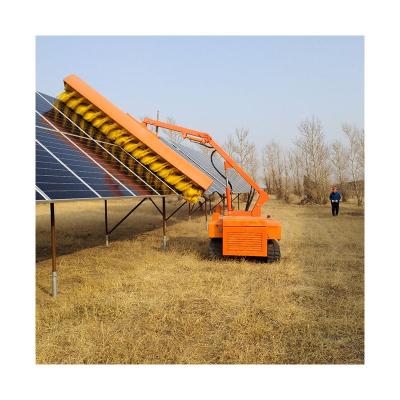 China Automatic Robotic Solar Panels Cleaning RobotSunlink 105Ah Cleaning System Solar Panel for sale