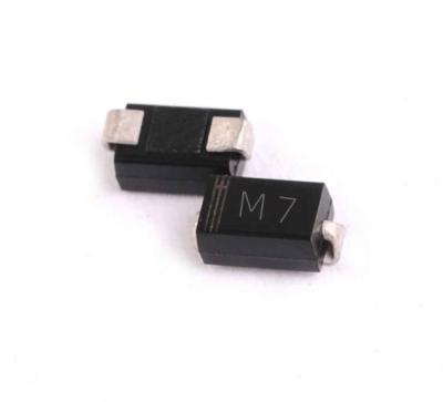 China Mosquito Swatter Charger/Adapters/Factory Selling General Rectifiers SMD Diode 1N4007/M7 DO-214AC 1A 1000V SMD Diode for sale