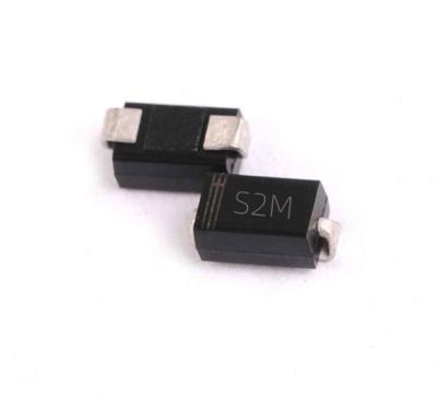 China RL207/S2M DO-214AC 2A 1000V Mosquito SMD Diode Charger/Adapters/Factory Selling General Rectifiers Diode for sale