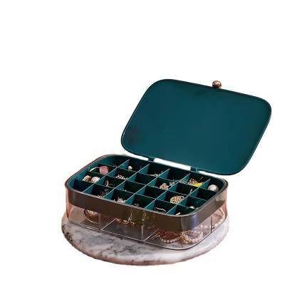 China Wholesale Eco-Friendly Multi-Layer 30 Storage Box Space Classification Jewelry Organizer Cosmetic Jewelry Box Necklace Jewelry Large for sale