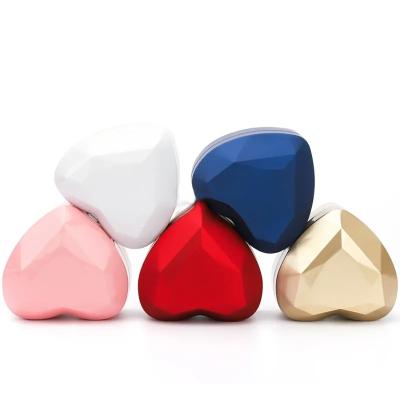 China Handmade Heart Shape Ring Box With Led Pendant Light Necklace Ring Gift Boxes Jewelery Packaging Box Case for sale